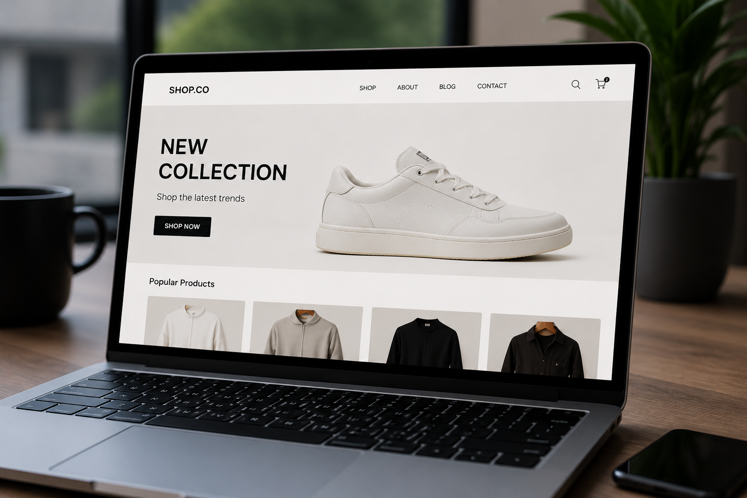 E-commerce website project
