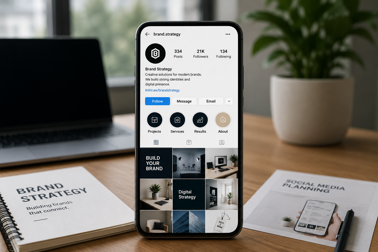 Social media branding project